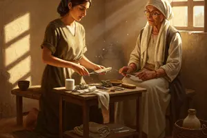        مساعدو الأخصائيين في التوليد (القبالة)  